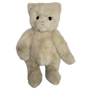 Gund Teddy Bear Plush Stuffed Animal Vintage 1986 12" Fully Jointed